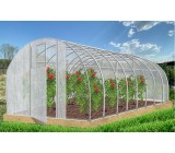 Теплица Кормилица 4х3х2,1м Суперусиленная, неокрашенная, 2 двери