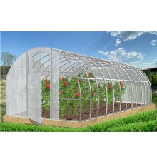 Теплица Кормилица 6х3х2,1м Суперусиленная, неокрашенная, 2 двери