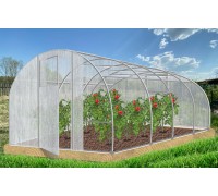 Теплица Кормилица 4х3х2,1м Усиленная, неокрашенная, 2 двери