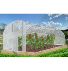Теплица Кормилица 4х3х2,1м Усиленная, неокрашенная, 2 двери