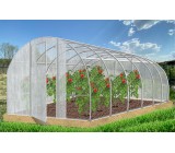Теплица Кормилица 6х3х2,1м Усиленная с поперечным ребром жесткости, неокрашенная, 2 двери