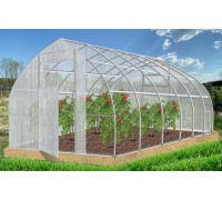 Теплица Народная 6х3х2,4м Рекорд, оцинкованная, 2 двери