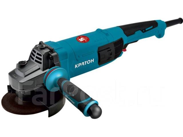 Углошлифмашина Кратон “Pro Series” AMGP-3000-230JC плавный пуск, 3000Вт, коробка