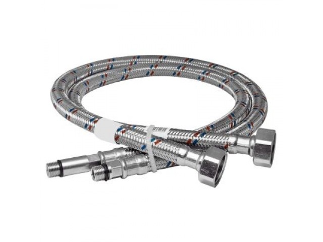 Подводка гибкая к смесителю  1,0 м Водора (M10) пара