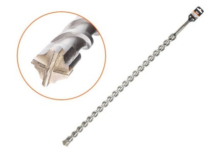 Бур по бетону SDS-max 40 х 860/1000 мм, Quadro-X Gepard