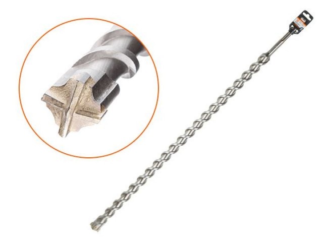 Бур по бетону SDS-max 40 х 860/1000 мм, Quadro-X Gepard