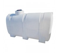 Емкость 1400 л горизонтальная белая