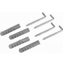 Крепление костыль D9.5 x 90 (1 комплект=2 дюбеля+2 крюка)