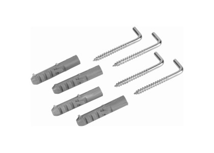 Крепление костыль D9.5 x 90 (1 комплект=2 дюбеля+2 крюка)