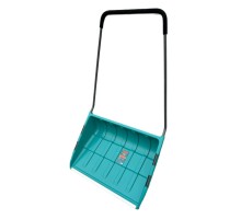 Скрепер для уборки снега 790х550мм большой пластиковый ковш Sibir