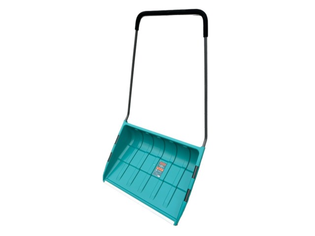 Скрепер для уборки снега 790х550мм большой пластиковый ковш Sibir