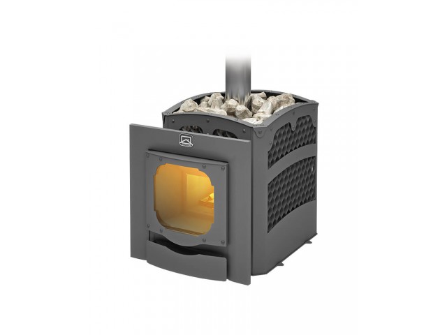 Печь-каменка БЫЛИНА-СЕТКА-18Ч Панорама (без двери БЫЛИНА 16/обрамления)