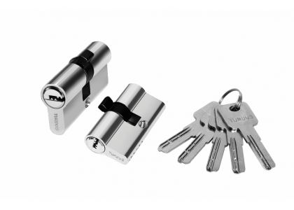 Ключевой цилиндр Palidore GUTFLAN 100РС ключ/ключ хром