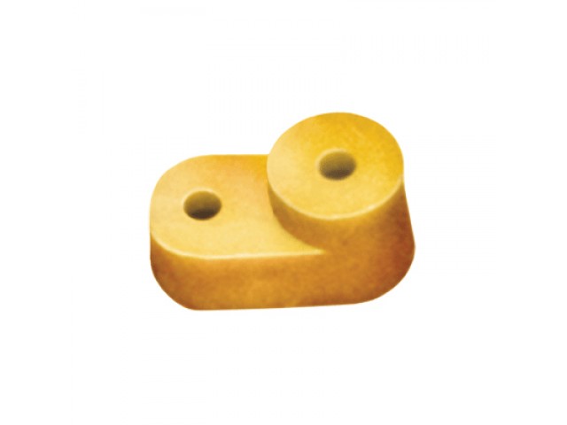 Изолятор угловой для нулевой шины желтый ИЭК YIS31