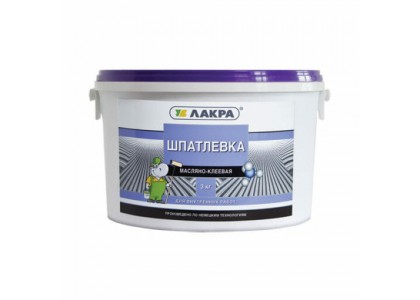 Шпатлевка масляно-клеевая Лакра 1,5 кг