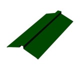 Планка конька плоского 150*150*2000мм (6005) зеленый мох