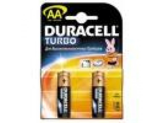 Элемент питания  Duracell LR6 MX 1500 TURBO MAX  BP-2 (блист.2шт) 