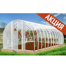 Теплица Кормилица 6х3х2,1м Суперусиленная, окрашенная, 2 двери