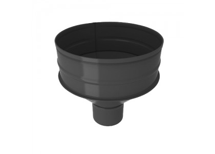 ВД Воронка водосборная D100 7024 графитовый серый (Водолей)