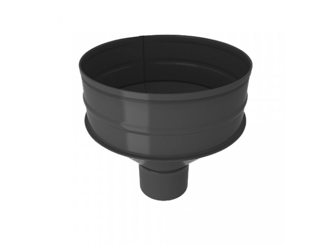 ВД Воронка водосборная D100 7024 графитовый серый (Водолей)