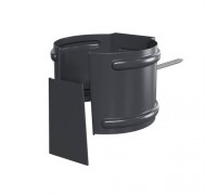 ВД Держатель трубы (штырь) D100 7024 графитовый серый (Водолей)