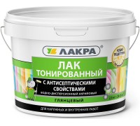 Лак Лакра ВД тонированный дуб 2,5 кг