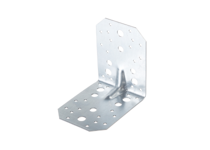 Крепежный уголок усиленный 105х105х90х2 с анкерным отверстием