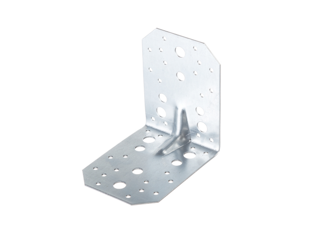 Крепежный уголок усиленный 105х105х90х2 с анкерным отверстием