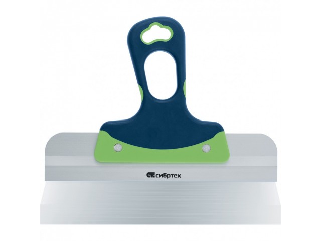 Шпатель фасадный 150 мм нержавеющий, двухкомпонентная ручка Сибртех