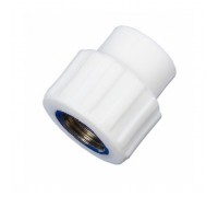 Муфта полипропиленовая PP-R комб. D16x1/2 НР