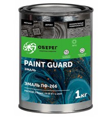 Эмаль ПФ-266 PaintGuard красно-коричневый 1 кг ГОСТ 