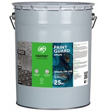 Эмаль ПФ-266 PaintGuard красно-коричневый 25 кг ГОСТ 