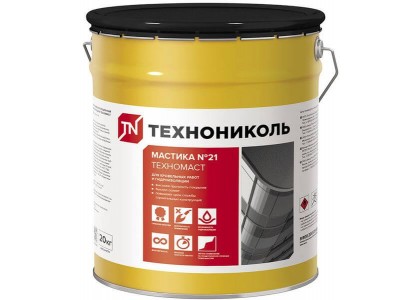 Мастика кровельная ТехноНиколь №21 Техномаст 10кг ( t от-20 до+30 )