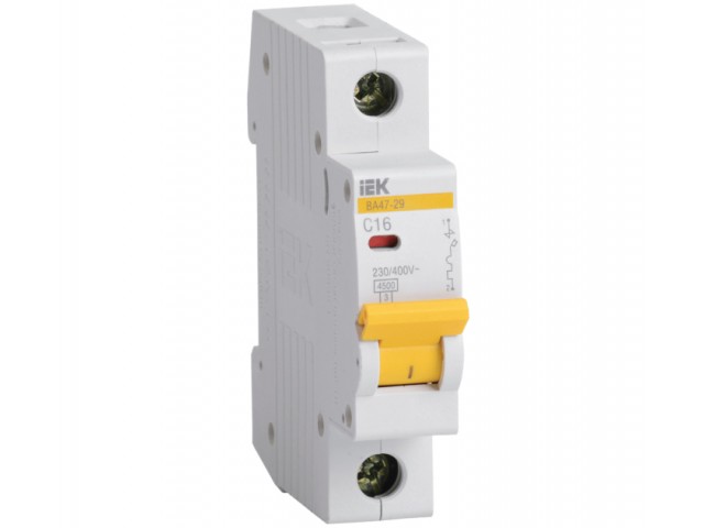 Выключатель автоматический ВА 47-29 1Р 10А С 4,5 кА MVA20-1-010-C