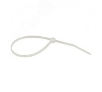 Хомуты нейлоновые белые 2,5х150мм (100шт) EKF