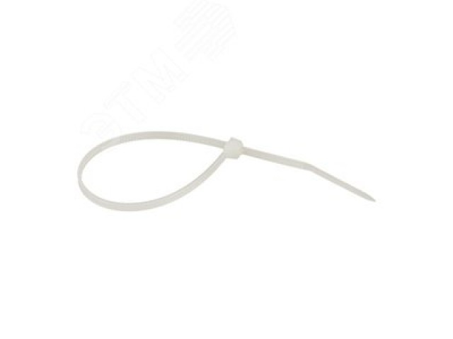 Хомуты нейлоновые белые 2,5х150мм (100шт) EKF