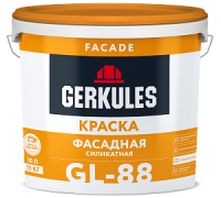 Краска ВД фасадная Геркулес GL-88 15 кг (10л)  База А неморозостойкая (ведро)