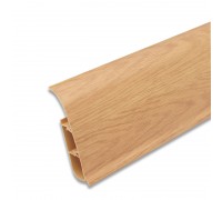 Плинтус ПВХ Дуб Антик 86 мм L=2,5м со съемной панелью (16 шт)