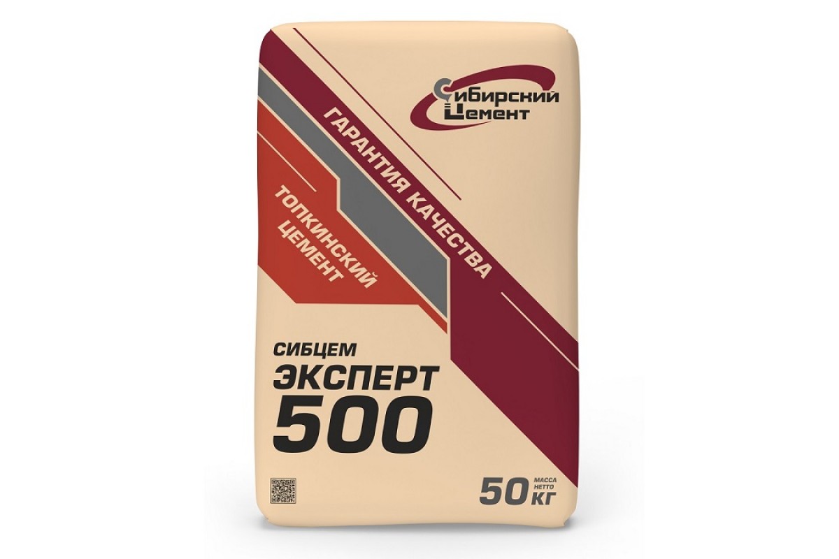 Цемент Топкинский ПЦ-500 ЦЕМ 1 42.5Б* мешок 50 кг(40)