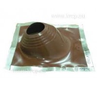 Проход кровли для дымохода Мастер Флеш Рес №2 окрашенный угловой коричневый (силикон) 200-280