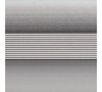 Кант полукруглый 40 мм 0,9 алюминий