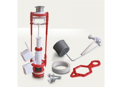 Арматура универсальная двухуровненвая кнопка боковая подводка АС-10,1М/Тула