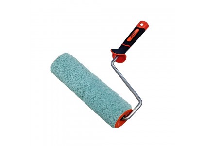 Валик 250 мм х 50 мм х 12 мм, микрофибра премиум двухкомпонентная ручка 8 мм,DECOR