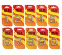 Цифра дверная в ассортименте 