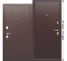 Дверь входная металлическая Гарда mini металл/металл (860х1800мм) левая