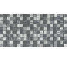 Плитка облицовочная Мегаполис 250х500 темно-серая мозайка (1,25м2/кор,67,5м2/поддон)