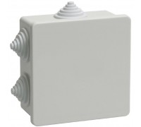 Коробка распределительная ОП 85х85х40мм IP44  6 вводов