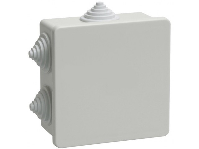 Коробка распределительная ОП 85х85х40мм IP44  6 вводов