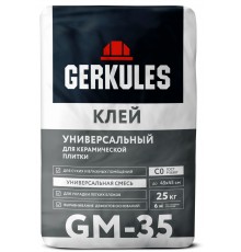 Клей Геркулес GM-35 Универсальный 25 кг для плитки (56)