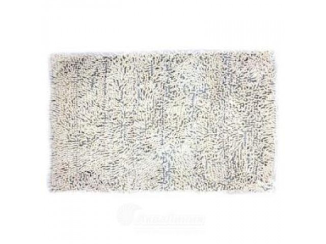 Коврик для ванны из микрофибры 50х80см белый